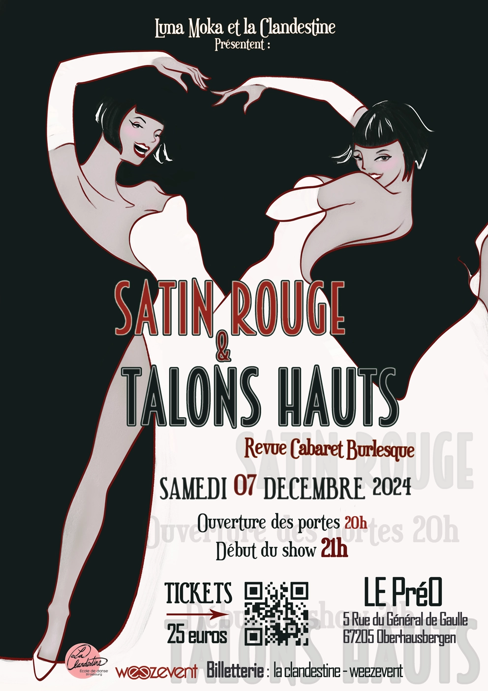 Photo Satin Rouge et Talons Hauts: revue cabaret