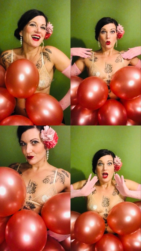Photo Stage Intensif Effeuillage Burlesque avec Luna Moka