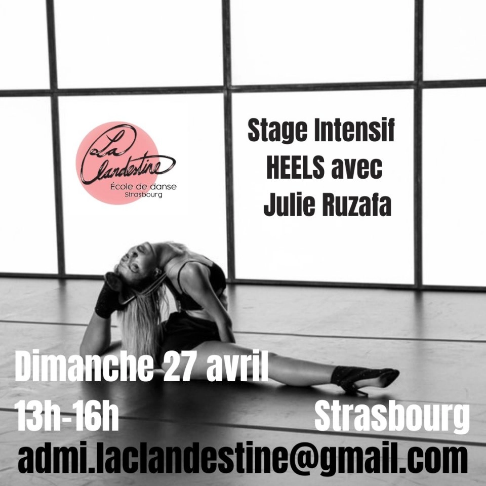Photo  Stage intensif Heels avec Julie Ruzafa