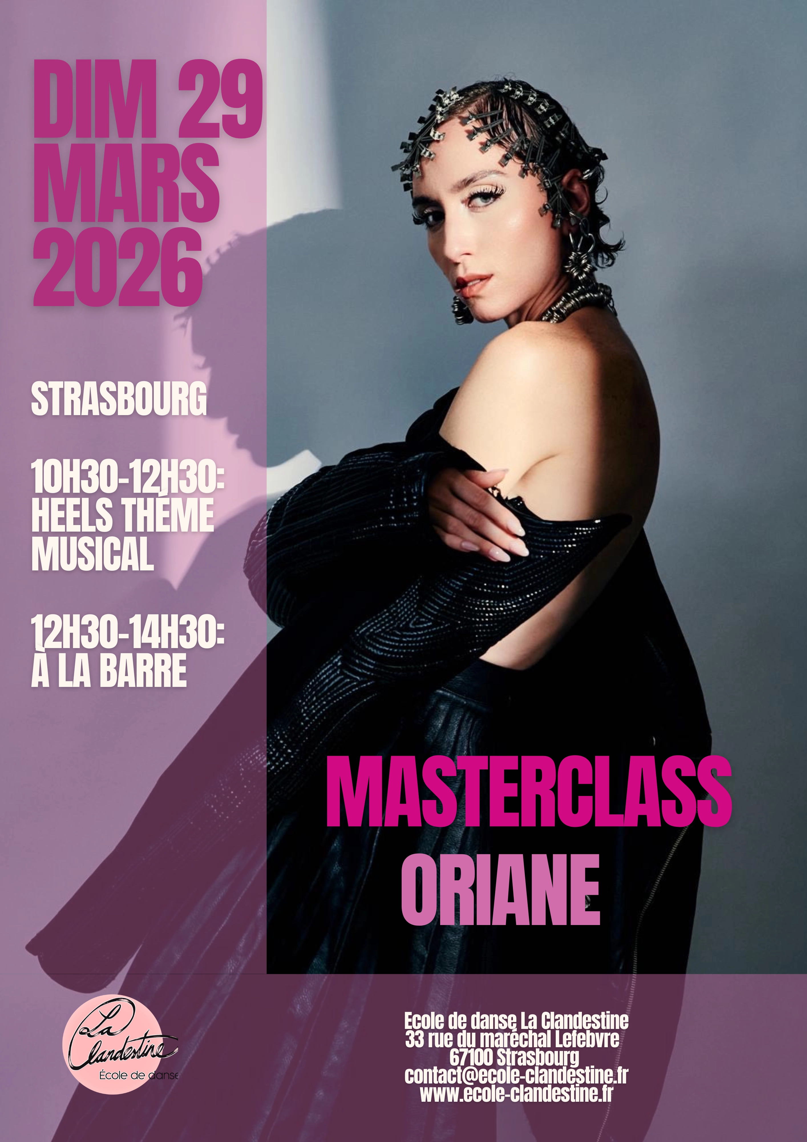 Photo MasterClass avec Oriane