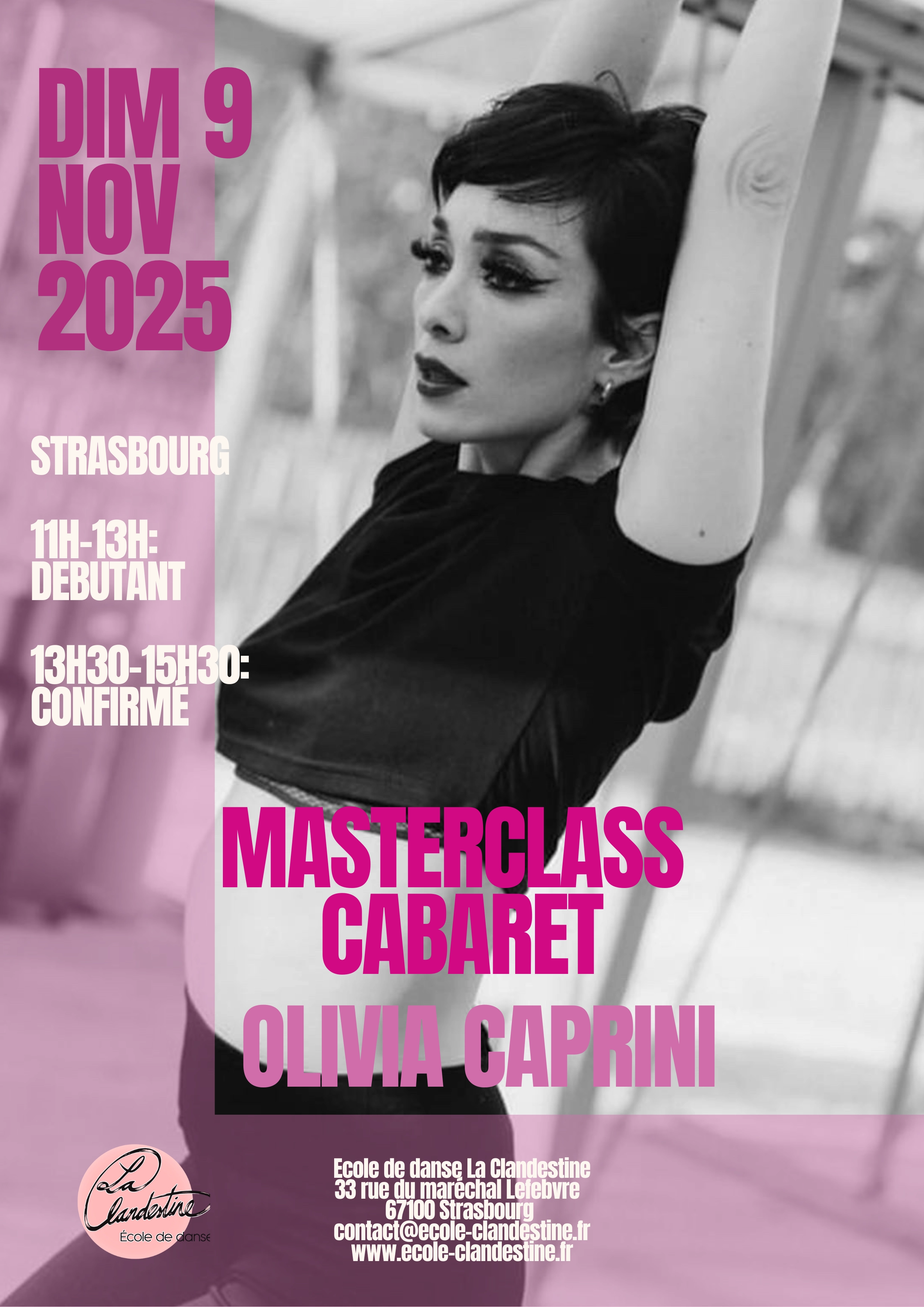 Photo Workshop Cabaret avec Olivia Caprini