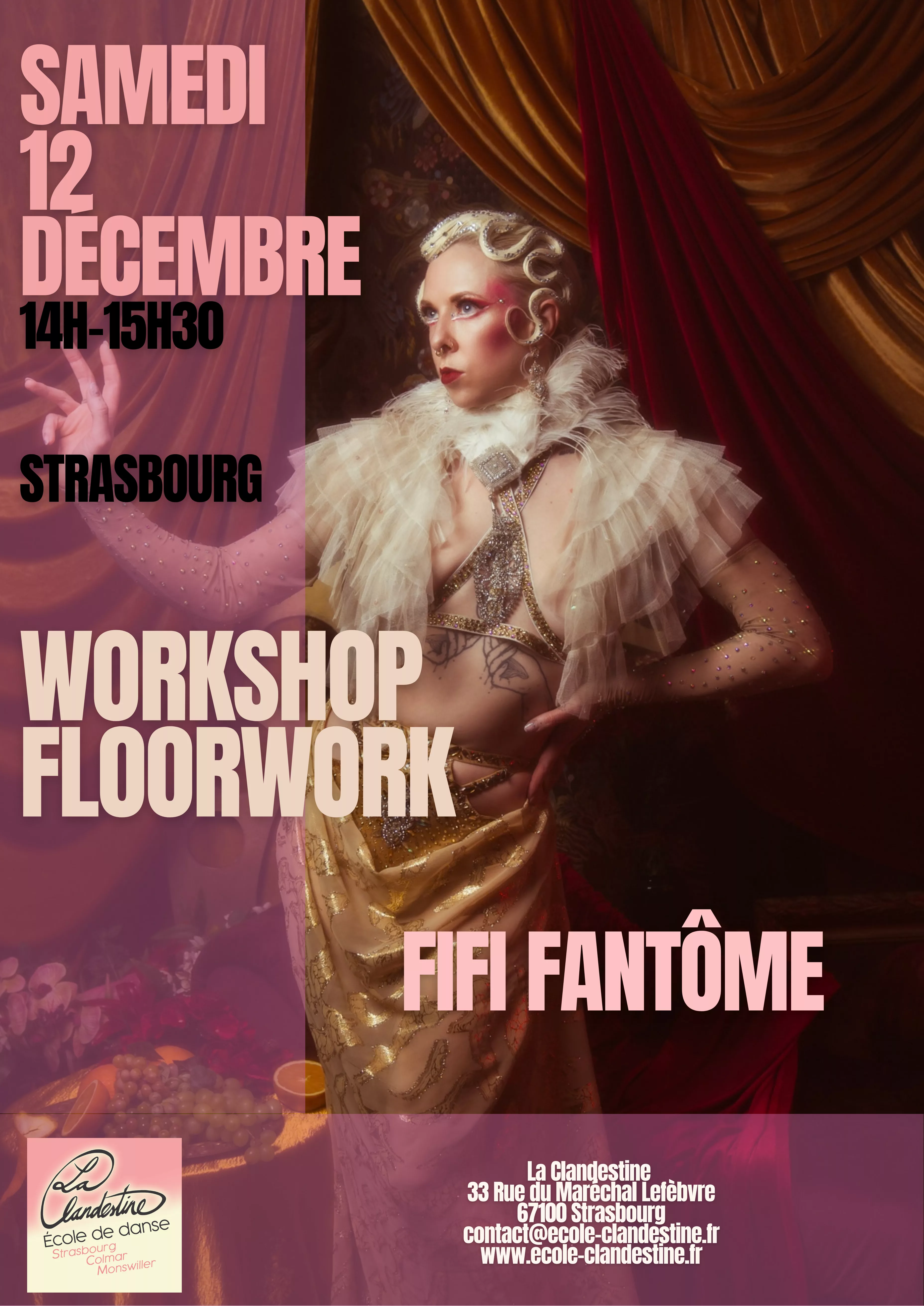 Photo Workshop Floorwork avec Fifi Fantôme