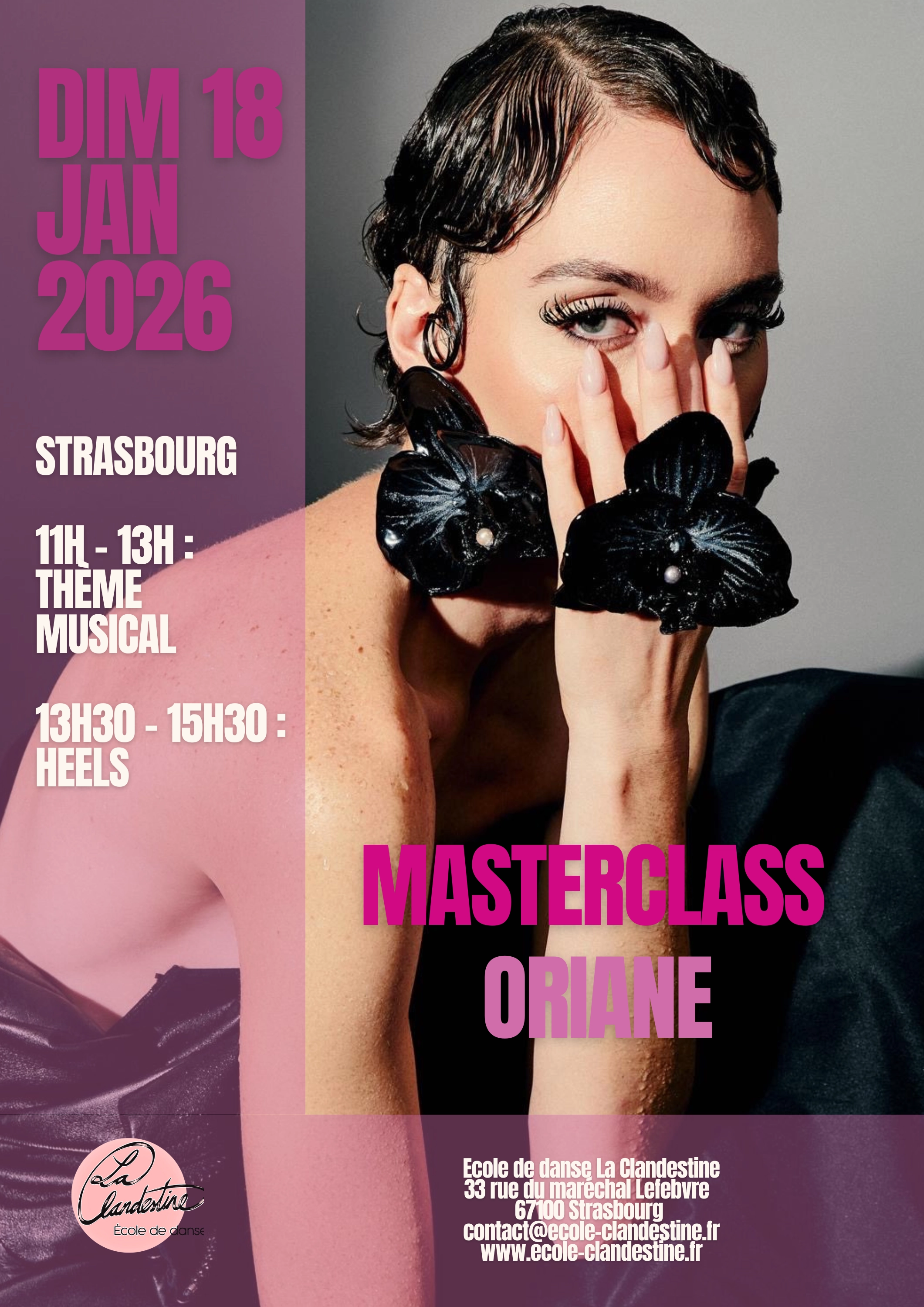 Photo Workshop avec Oriane: thème musical électro ET heels