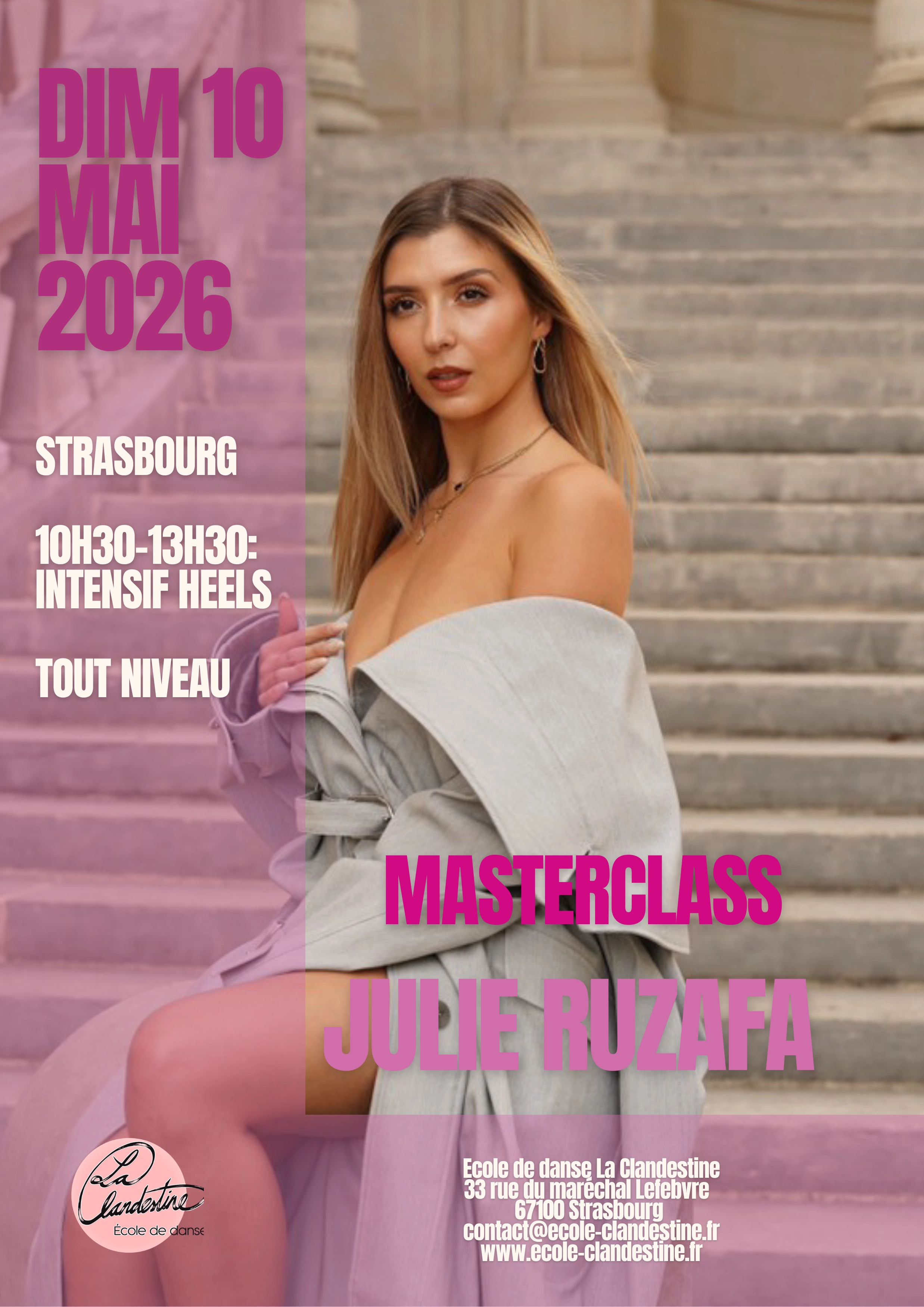 Photo MasterClass INTENSIF HEELS avec Julie Ruzafa